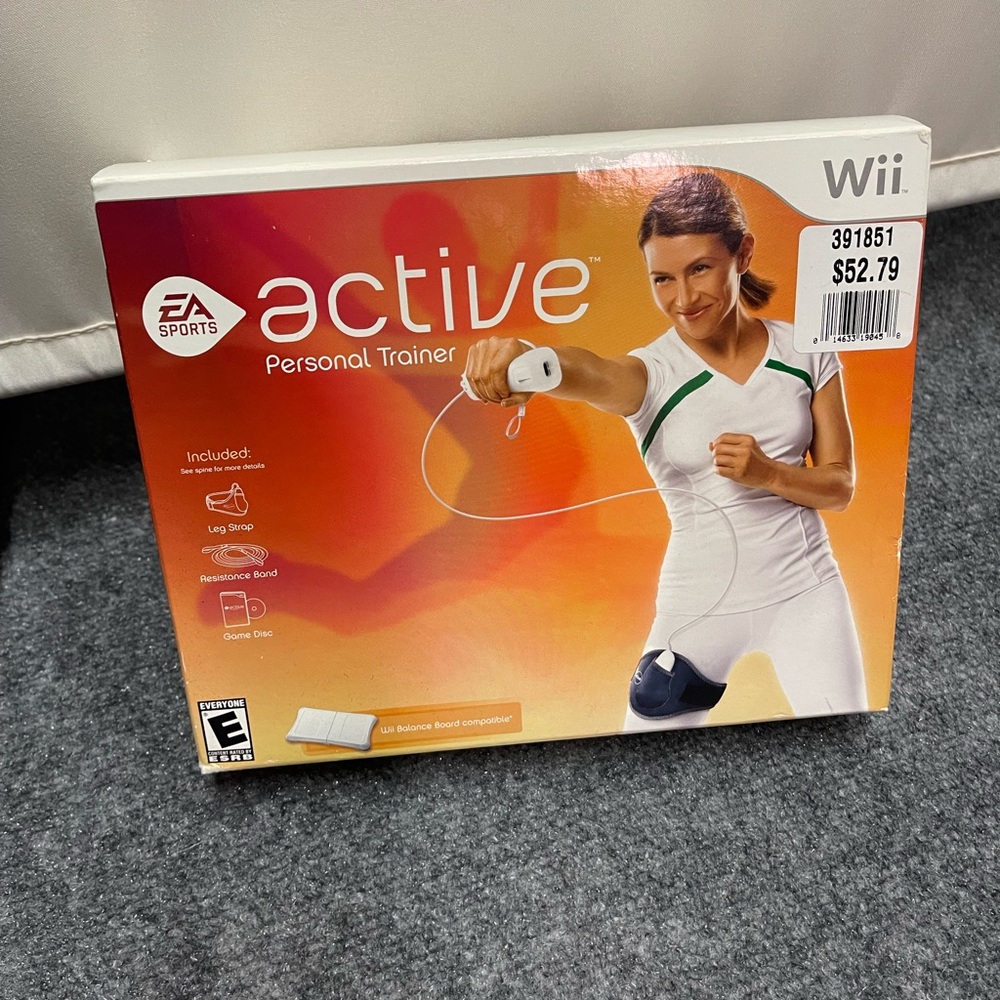 Active Personal Trainer for Wii - Orange and White
